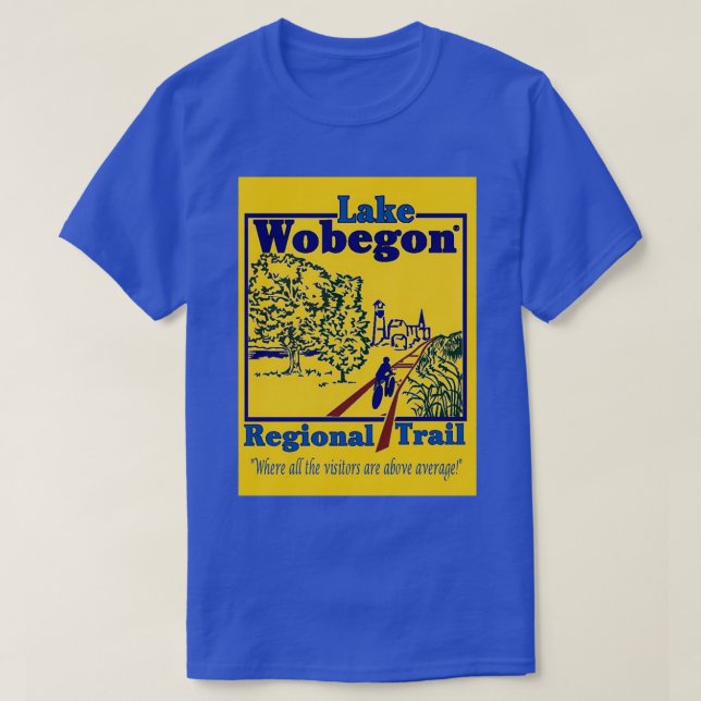 Sjö Wobegon Trail T Shirt (Design framsida)