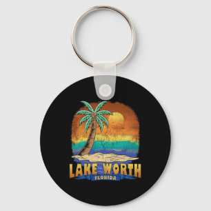 Sjö Worth Florida Vintage Distress Souvenir Nyckelring