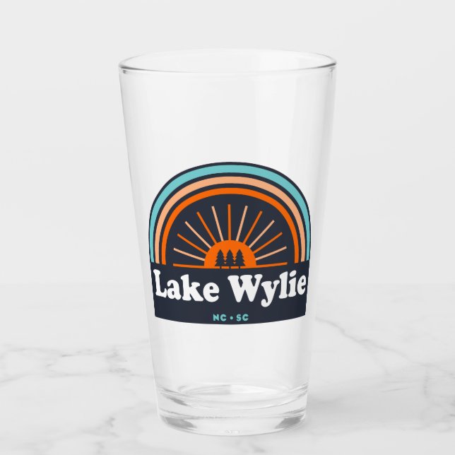 Sjö Wylie North Carolina South Carolina Rainbow Glaskopp (Framsida)