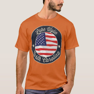 Sjö Wylie - Patriotic North Carolina Souvenir T-S T Shirt