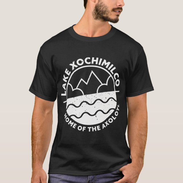 Sjö Xochimilco (Alt) T Shirt (Framsida)