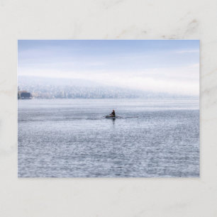 Sjö Zürich Single Scull Vykort