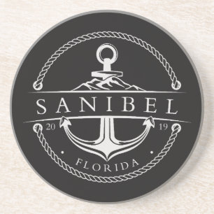 Sjöankare Sanibel Florida 2019 Underlägg