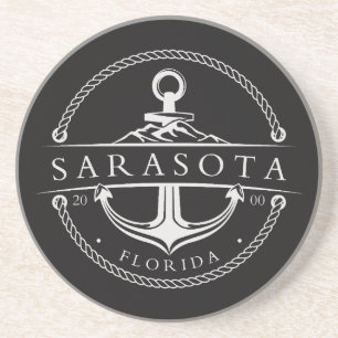 Sjöankare Sarasota Florida 2000 Underlägg