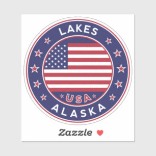 Sjöar Alaska, Sjöar Klistermärken