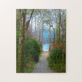 Sjöar av Killarney. Nationalparken. Kerry. Pussel