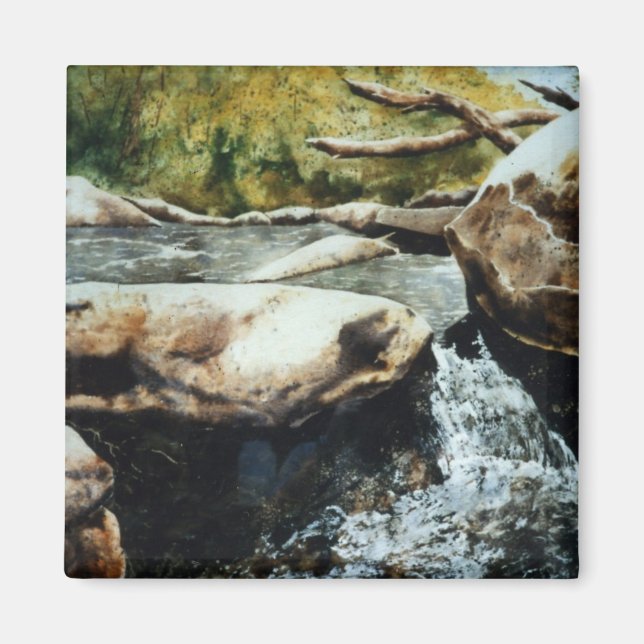 Sjöar, Bäck, Streams och Rivers Magnet (Framsidan)