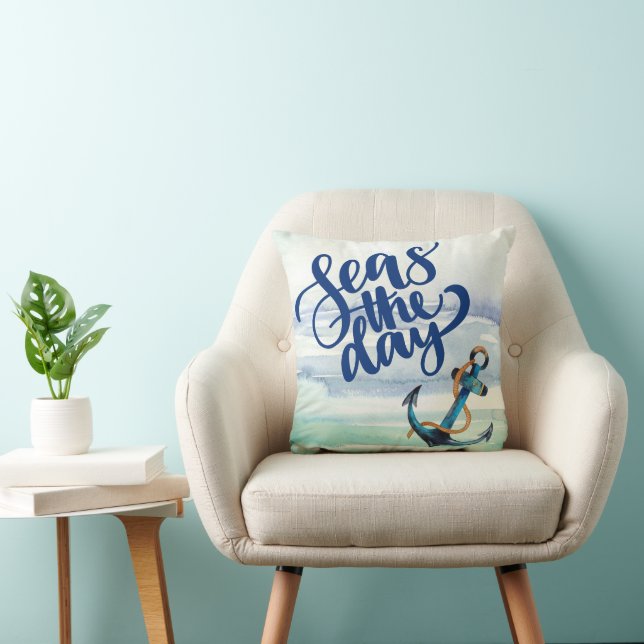 Sjöar Dagen Anchor Pillow Kudde (Stol)