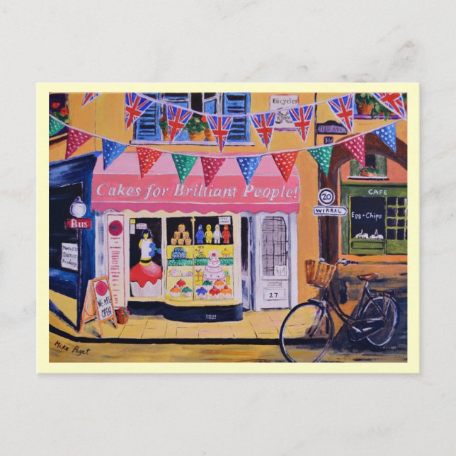 Sjöar för briljanta människor vykort (Framsida)