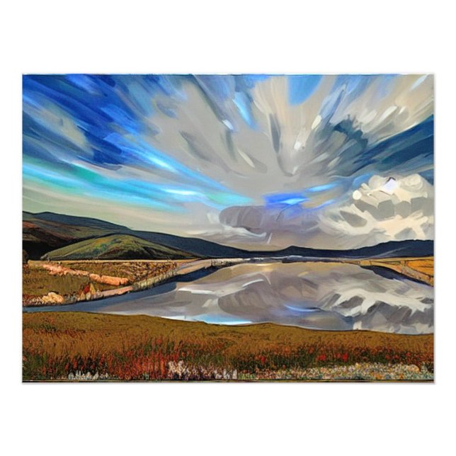 SJÖAR FOTOTRYCK (Framsidan)