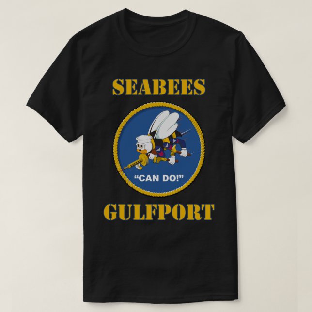 SJÖAR KAN GÖRA! GULFPORT! T SHIRT (Design framsida)