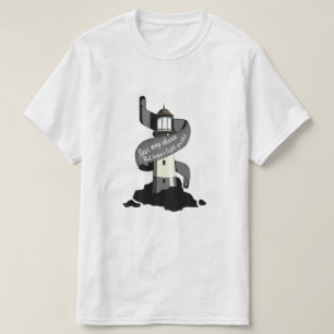 Sjöar kan komma att ruttna, men hoppets ljusguider t shirt