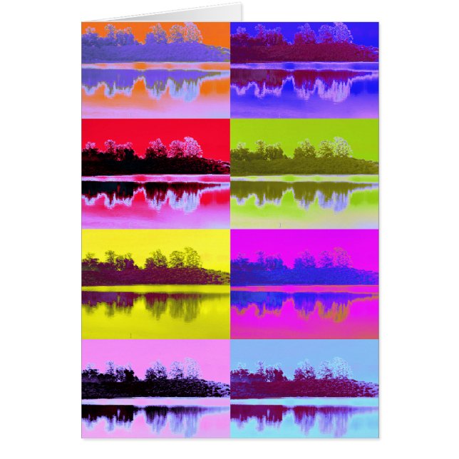 SJÖAR-KORT HÄLSNINGSKORT (Framsidan)