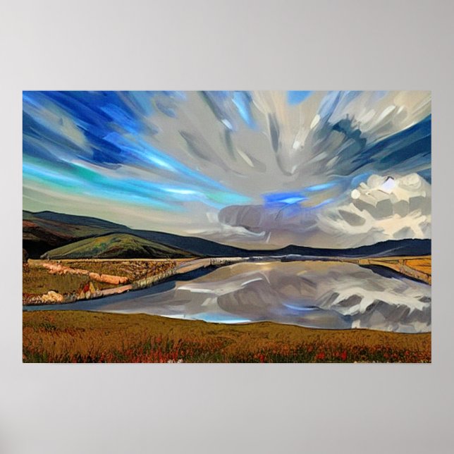 SJÖAR POSTER (Framsidan)