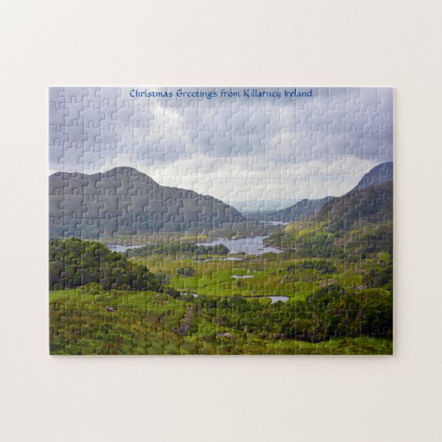 Sjöarna Killarney. Nationalpark Pussel (Horisontell)
