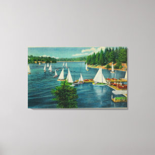 SjöArrowhead, tävla för CA-yachtklubb Canvastryck
