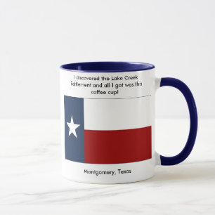 Sjöbäckbosättning - Montgomery, Texas Mugg