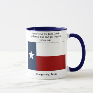 Sjöbäckbosättning - Montgomery, Texas Mugg