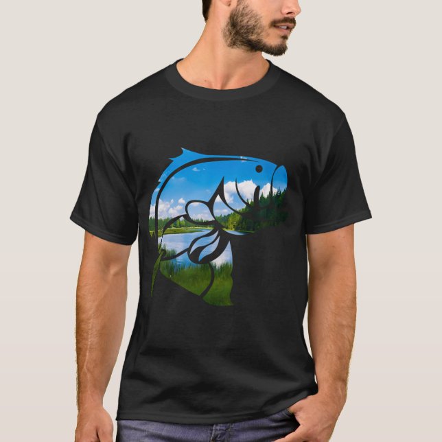 Sjöbass T Shirt (Framsida)
