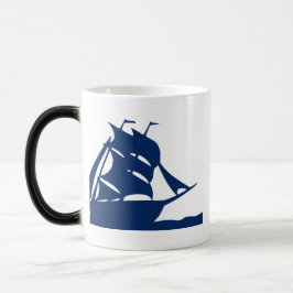 sjöbåt med segelbåt som båt vid havet vid vatten, kaffemugg