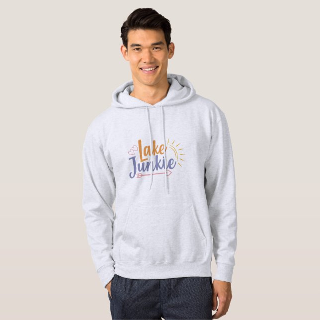 Sjöberoende Hoodie (Hel framsida)