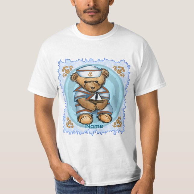 Sjöbjörn  t shirt (Framsida)