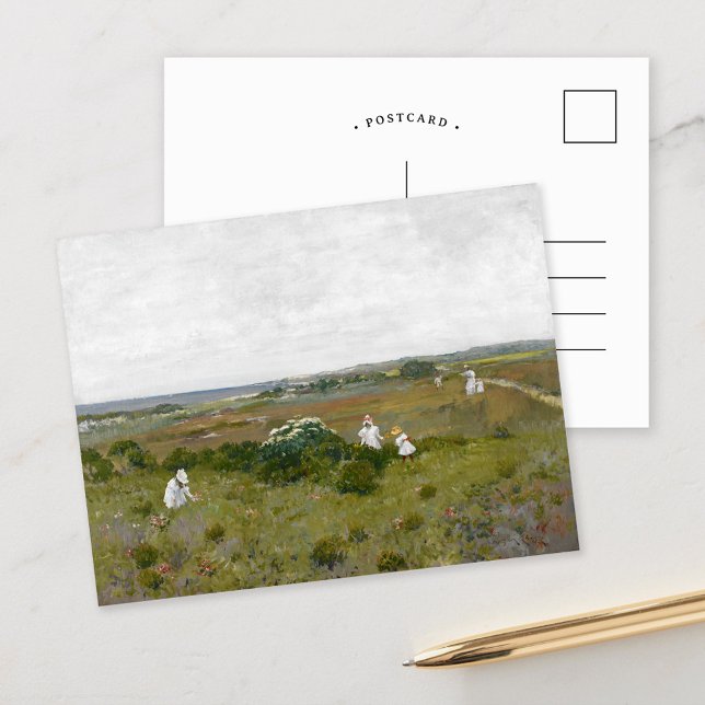 Sjöblommor | William Merritt Chase Vykort (Skapare uppladdad)