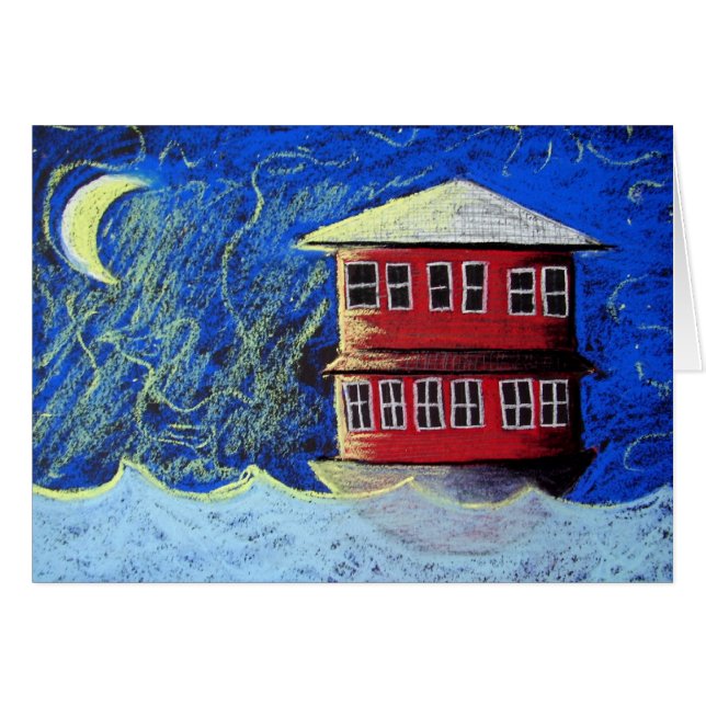 Sjöbod (JAG) Hälsningskort (Framsidan Horizontal)