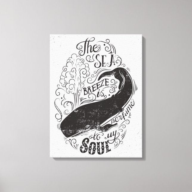 Sjöbron är Parfym Canvastryck (Framsida)