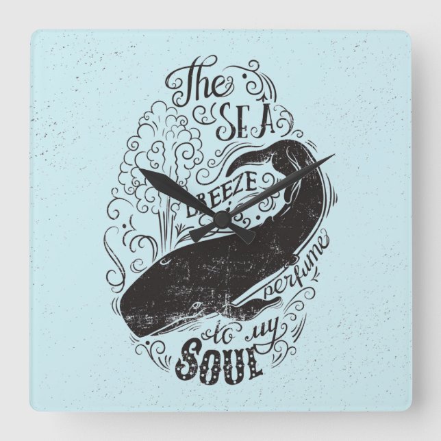 Sjöbron är Parfym Fyrkantig Klocka (Framsida)