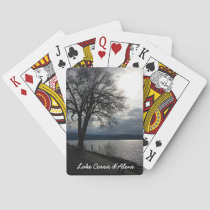 SjöCoeur d'Alene som leker kort Casinokort