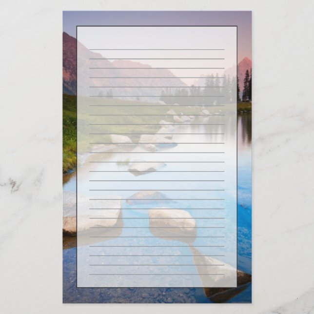Sjöensamhet Brevpapper (Framsida)