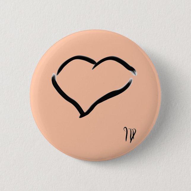 Sjöfåglar Teckning Knapp (Framsida)