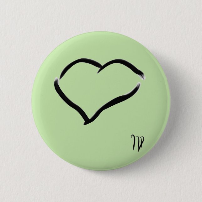 Sjöfåglar Teckning Knapp (Framsida)