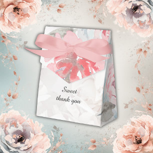 sjöfärgsepipa blommigt ro peony bröllop presentaskar