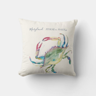 Sjöfärgsfartyg Karta Coordinates Boat Kudde