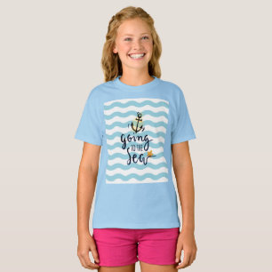 Sjöfart - Cute Nautical T-Shirt för barn