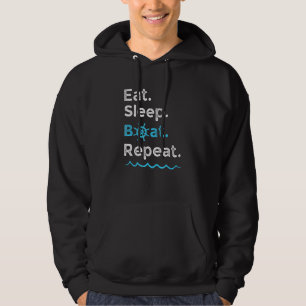 Sjöfart för strömsparande Upprepa Sjö havsfiske S Hoodie