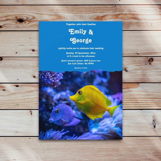 Sjöfart i havets havsområde Nautiska bröllop Inbjudningar (Skapare uppladdad)