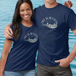 Sjöfart i Nautisk vatten sport T Shirt