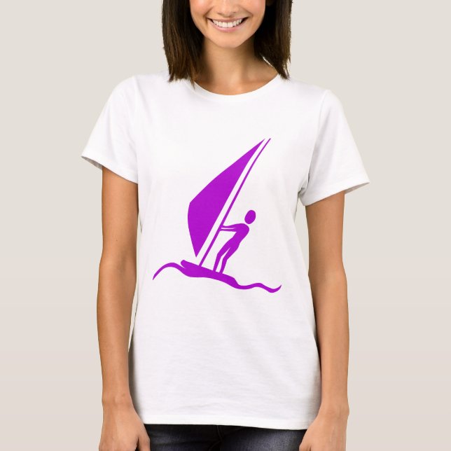 Sjöfart - Lila T-shirt (Framsida)