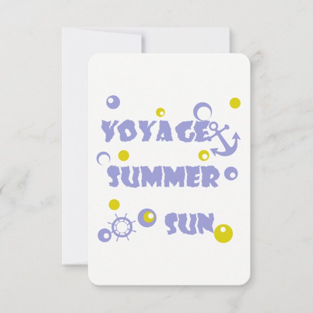 Sjöfart, resa, sommar (Framsida)