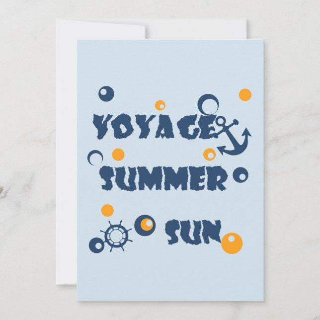 Sjöfart, resa, sommar (Framsida)