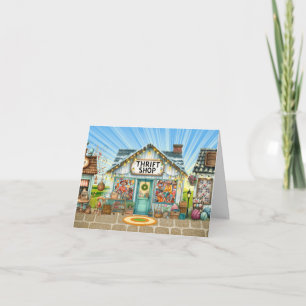 SJÖFART SHOP Note Card eller Tack Kort