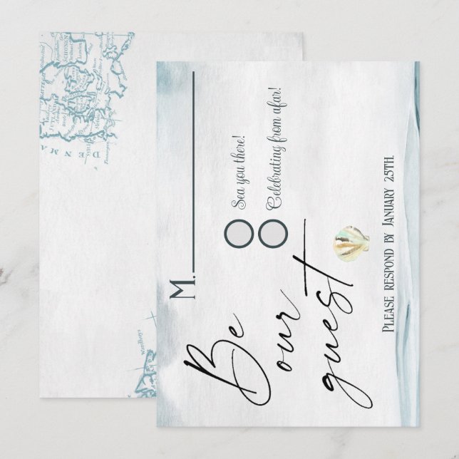 Sjöfart Svar   Inbjudningar (Fram/baksida)