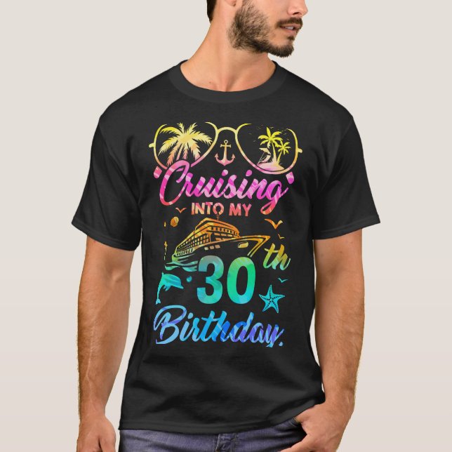 Sjöfart till min 30års födelsedag Party 30 år gamm T Shirt (Framsida)