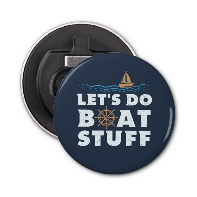 Sjöfartsbåtens Roligt vid Saker Flasköppnare (Framsidan)