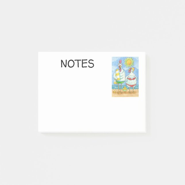 SJÖFARTSCHIKER, ANTECKNINGAR ÖVER FUNNY TECKNAD Po Post-it Block (Framsida)