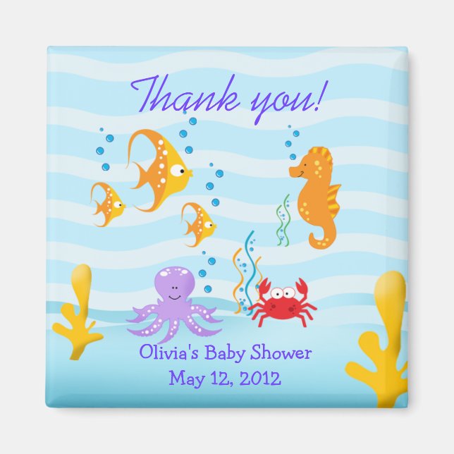 SJÖFARTSKRITTRAR under havets favoritmagnet Magnet (Framsidan)