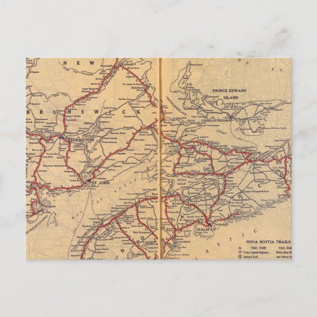 Sjöfartsprovinser 2 vykort (Framsida)